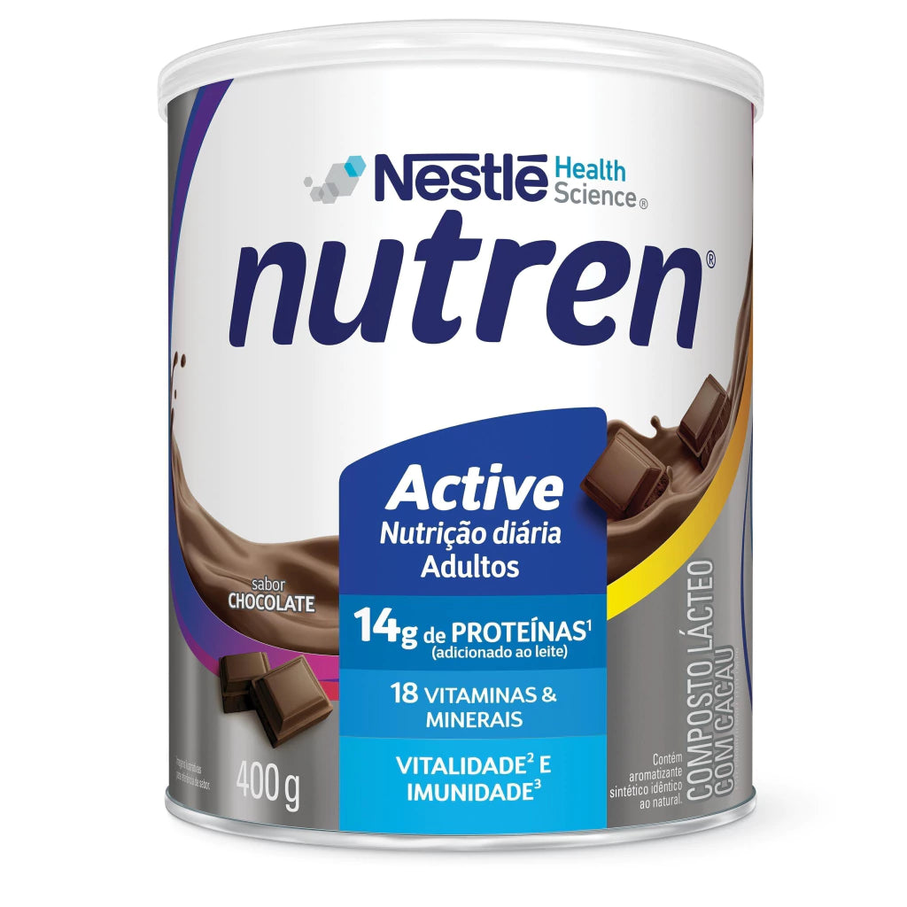 NUTREN ACTIVE CHOCOLATE LATA 400G